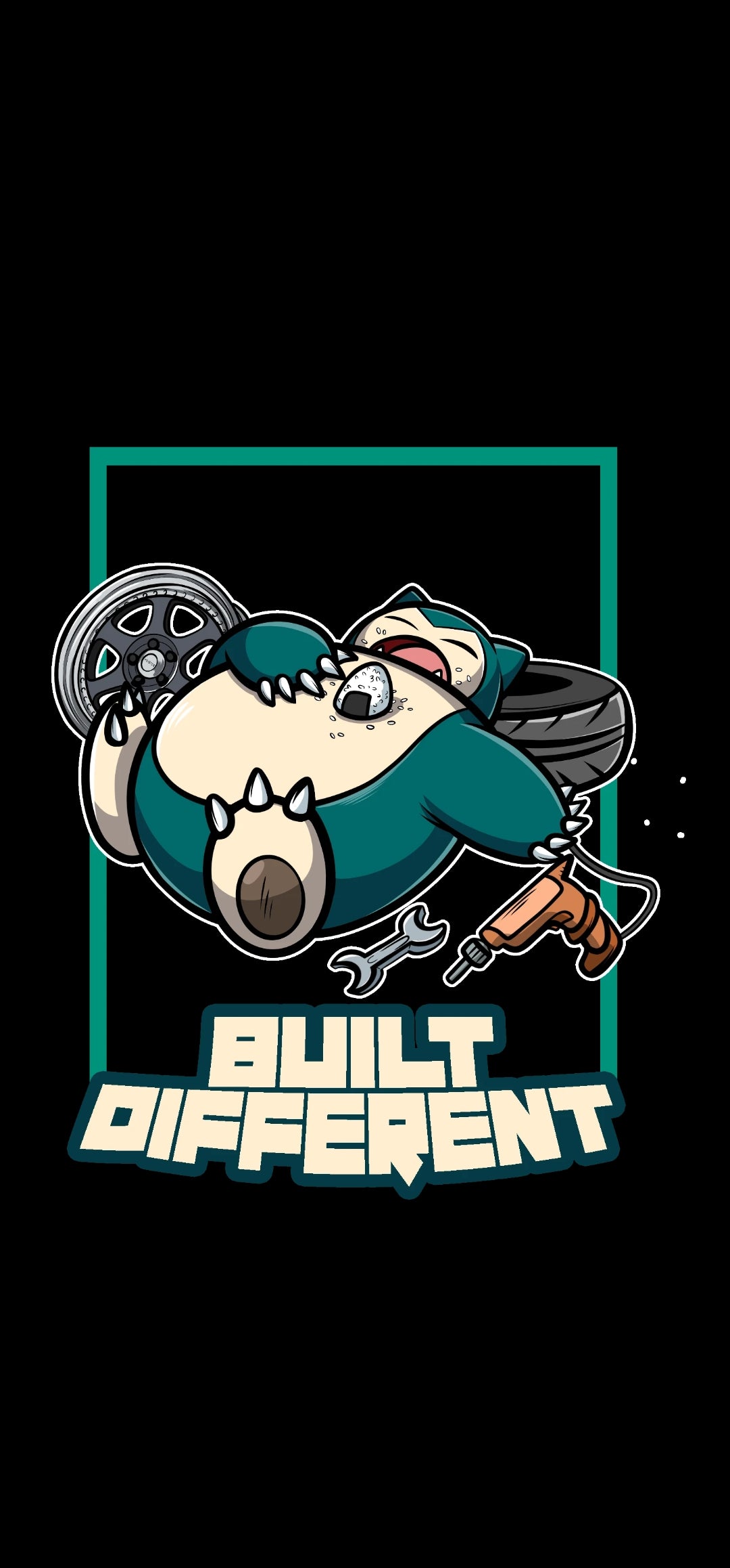 Snorlax built different T-shirt